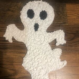 Vintage Popcorn Halloween Ghost Wall Decoration 1960 1970